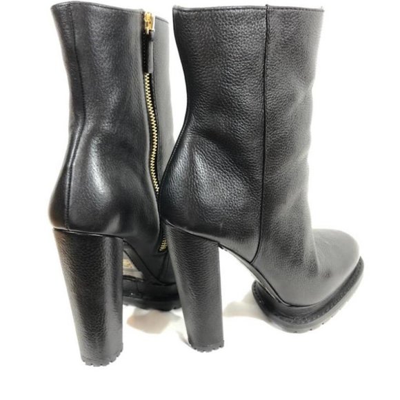 Black Holden Platform Boots/Booties - Picture 2 of 4